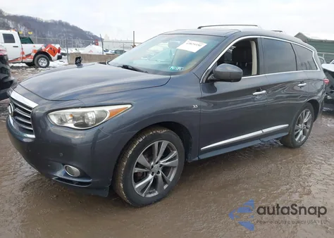 2014 Infiniti Qx60 из США, поврежденный, VIN 5N1AL0MM7EC544280